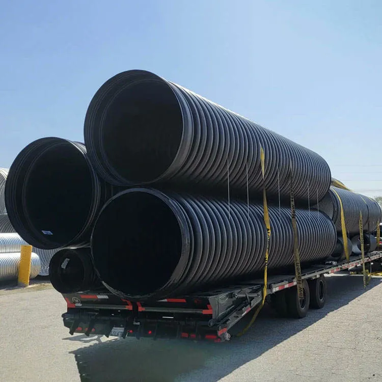 300mm HDPE Double Wall Corrugated Pipe for Drainage Hot Sale