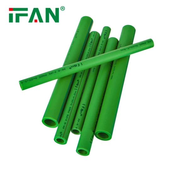 Ifan OEM ODM usine tube en plastique vert PPR tuyau pour l'approvisionnement en eau