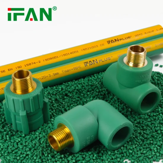 Ifan – tube d'eau verte en plastique pur, prix Direct d'usine, tuyau PPR