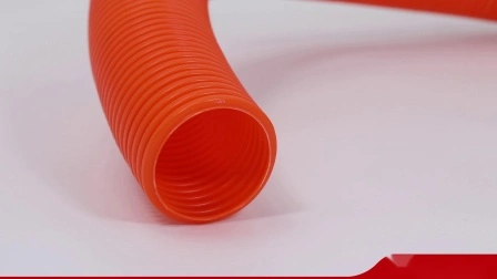 Tuyau flexible en plastique de conduit de tuyau ondulé électrique de PVC